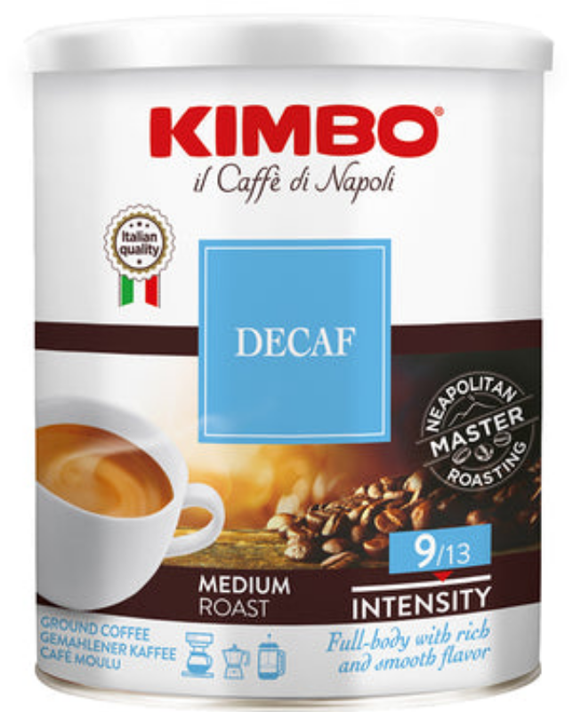 Kimbo -  Café Espresso Molido Descafeinado