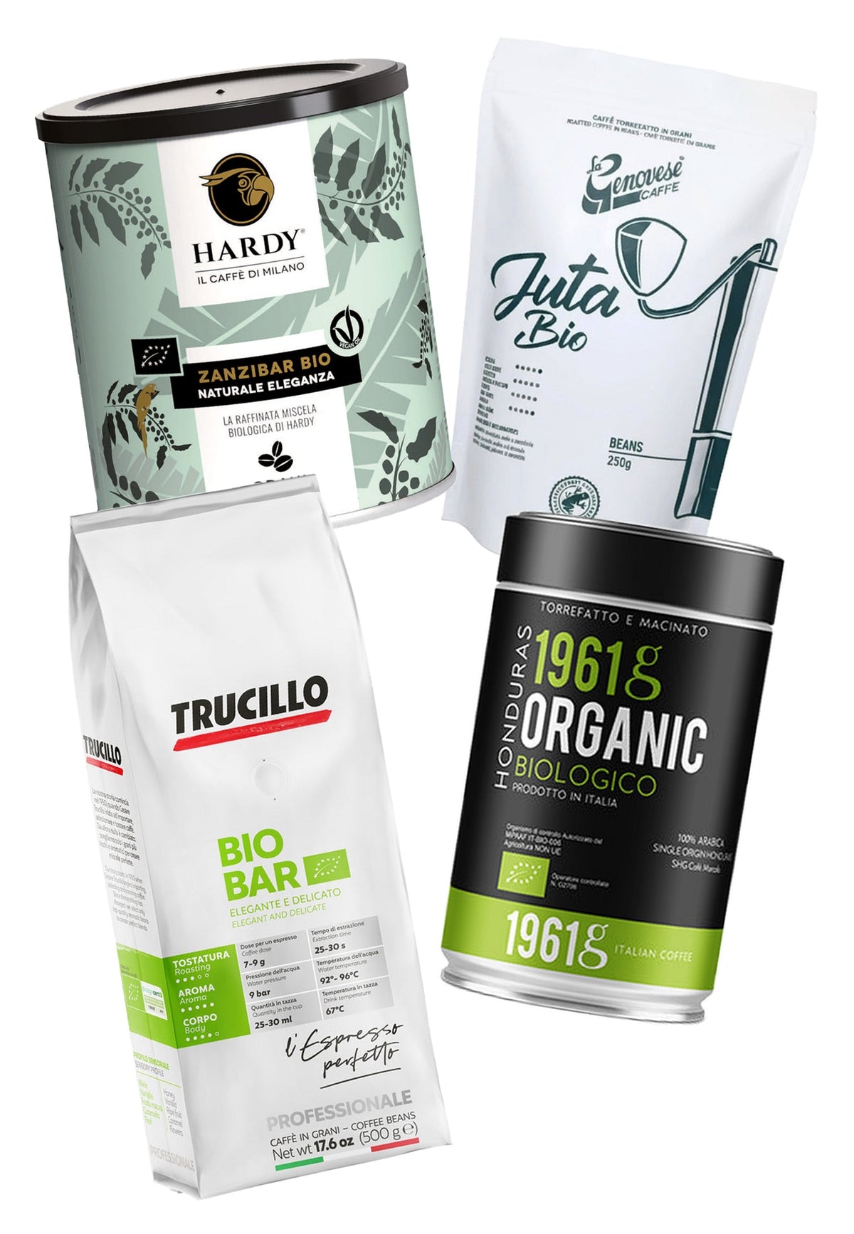 Set de degustación de espresso ecológico