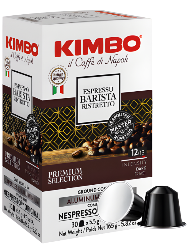 Cápsulas Kimbo Ristretto - compatibles con Nespresso®