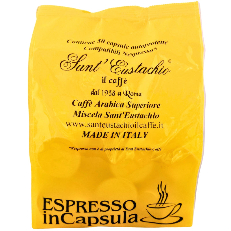 Cápsulas Sant'Eustachio - compatibles con Nespresso®*.