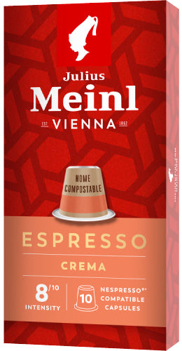 Meinl Crema -cápsulas compatibles con Nespresso® *