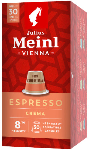 Cápsulas Julius Meinl Espresso Crema - compatibles con Nespresso®*