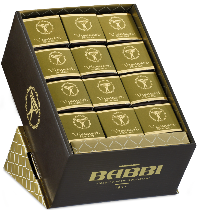 Babbi Viennesi Pistacchio Expositor