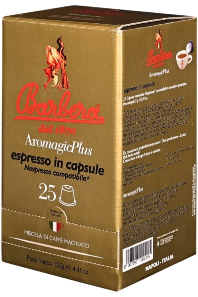 Barbera Aromagic cápsulas compatibles con Nespresso® *