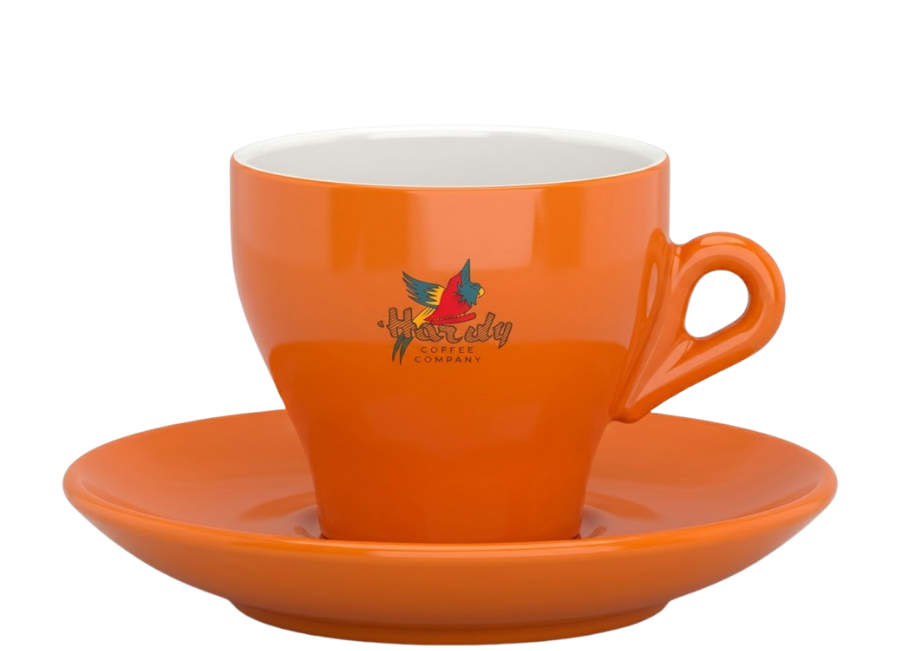 HARDY | Taza Naranja para Capuchino