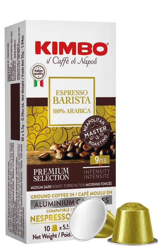 Cápsulas Kimbo Barista 100% Arabica - Compatibles con Nespresso® *