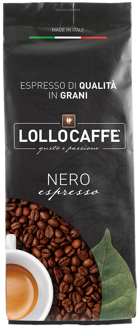 Lollo Caffè Nero Espresso - Café de baja acidez