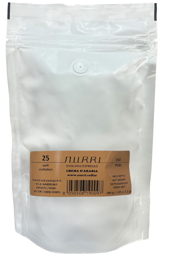 Nurri Caffè Crema d' Arabia ESE Pads