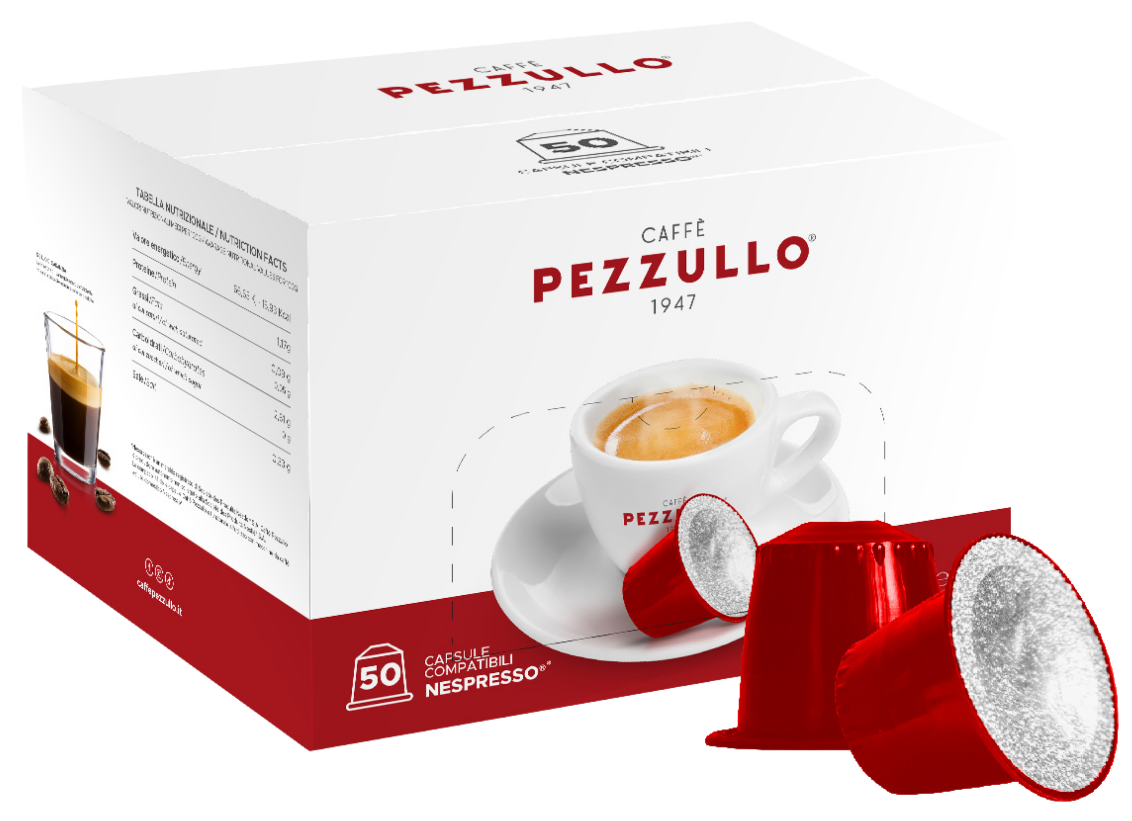 Cápsulas Caffè Pezzullo CLASSICO - compatibles con Nespresso®*.