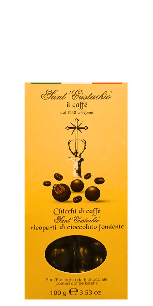 Café en grano con chocolate de Sant'Eustachio - Caja de regalo