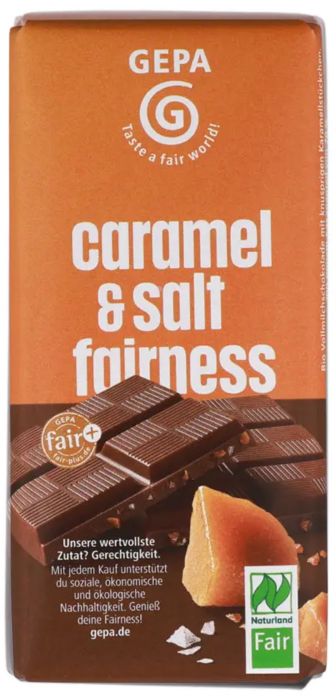 GEPA BIO | Chocolate con Caramelo y Sal
