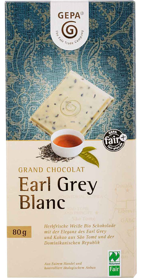 GEPA Bio Chocolate Earl Grey Blanc