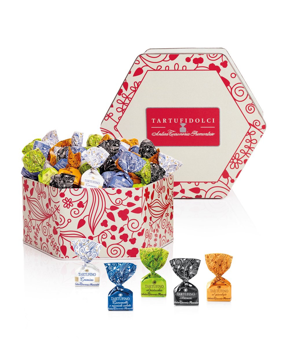 Caja de Tartufi (trufas de chocolate) - Antica Torroneria 