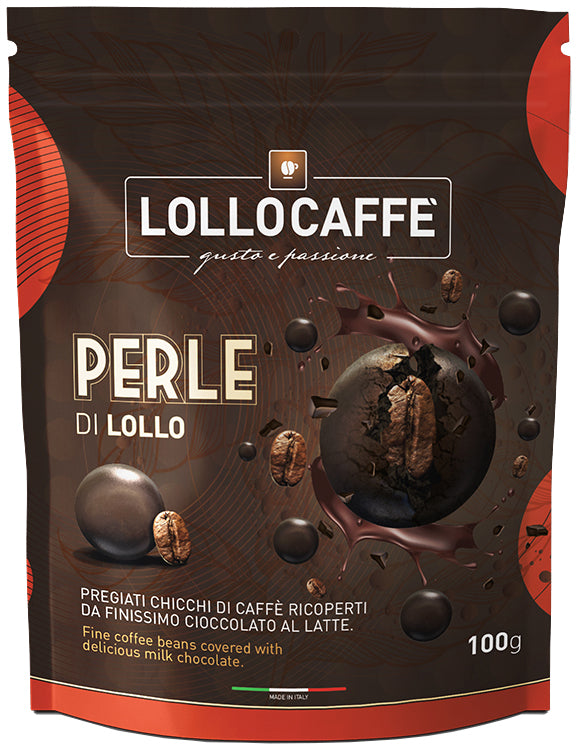 Lollo Caffè Perle di Lollo Granos en Chocolate 
