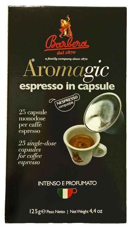 Barbera cápsulas compatibles con Nespresso® *