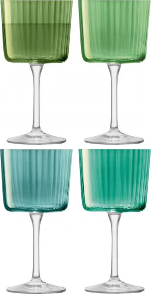 LSA Gems Set de copas de vino Jade