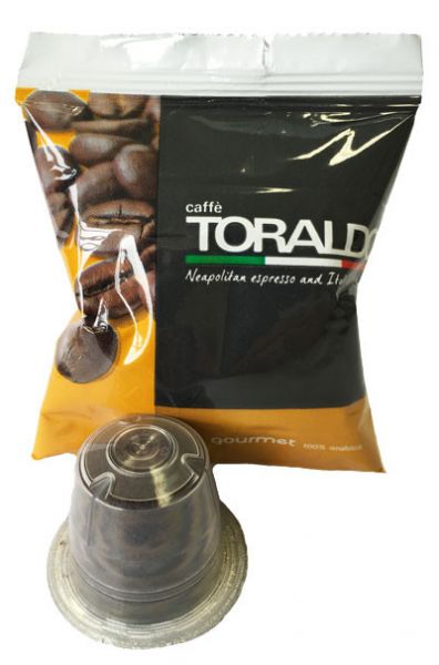 Cápsulas Toraldo Gourmet Compatibles con Nespresso®*