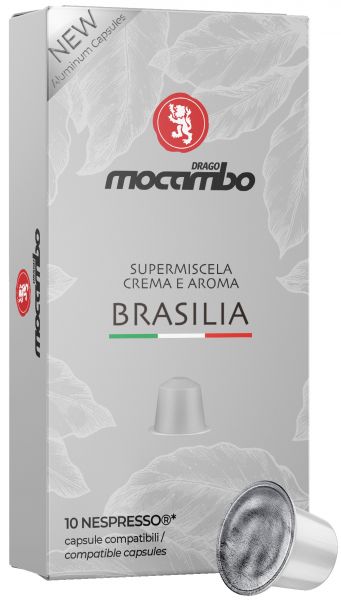 Café Mocambo Brasilia -cápsulas compatibles con Nespresso® *