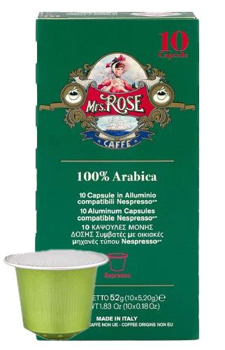 Mrs. Rose cápsulas compatibles con Nespresso®*