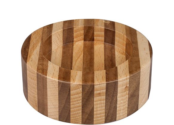 Motta Tamper Stand de Madera a Rayas