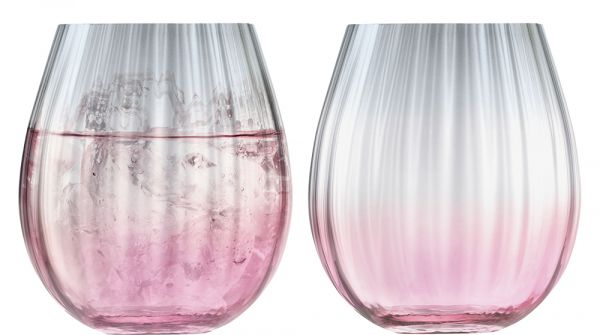 Lote de 2 vasos Dusk / Roses-Grey - LSA