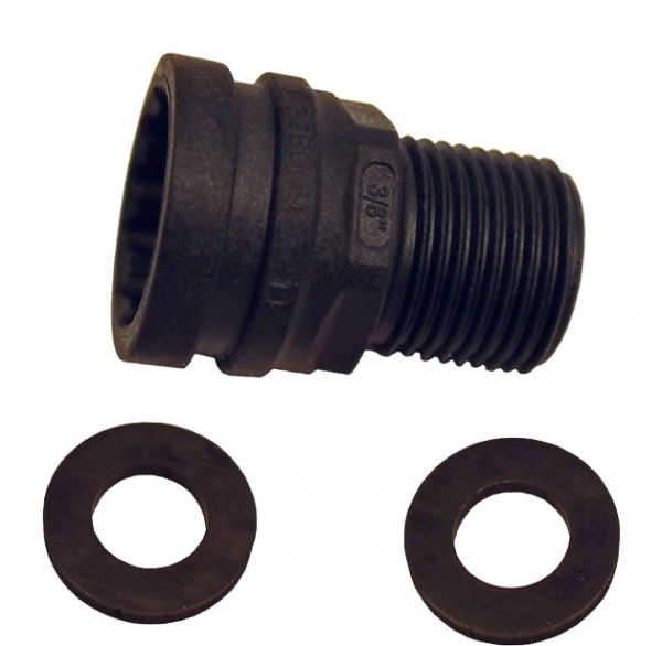 BWT FLEX Conector Recto 3/8"