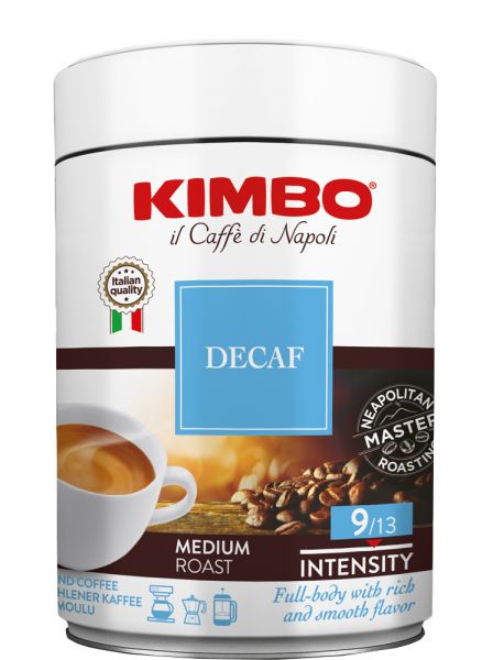 Kimbo - Café Espresso Molido Descafeinado