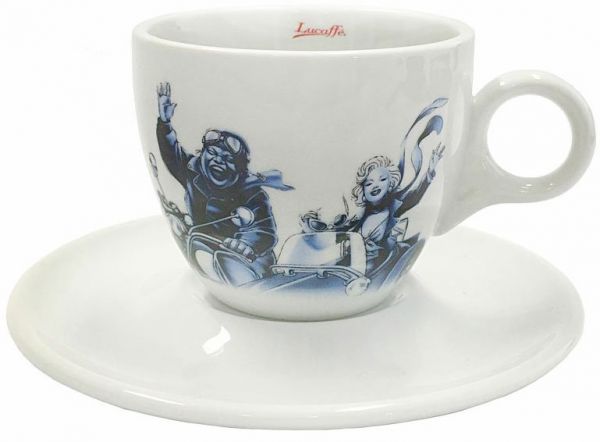 Lucaffé – Blucaffé, Taza para Capuchino
