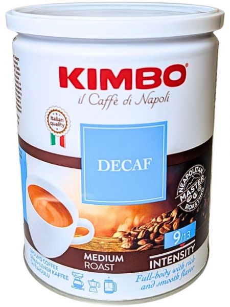 Kimbo - Café Espresso Molido Descafeinado