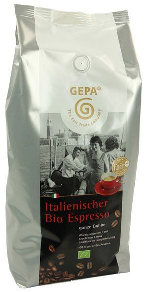 GEPA italienischer BIO Espresso 1000g Bohne
