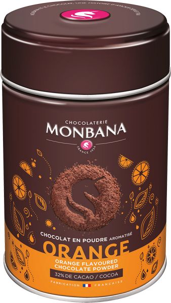 Monbana- Chocolate de Naranja para Beber