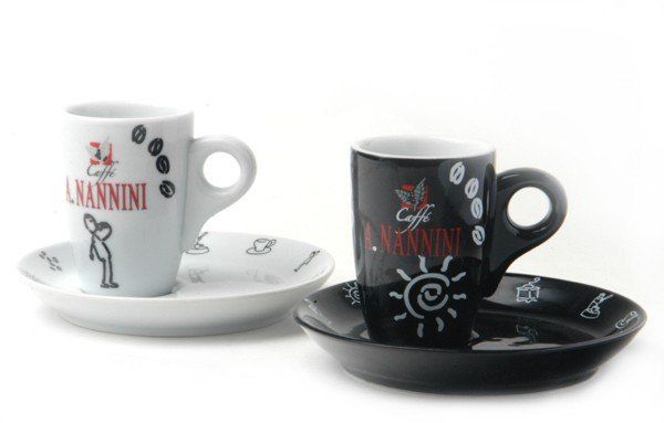 Nannini Black & White | Taza para Café Espresso