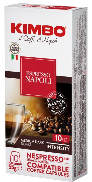 Cápsulas Compatibles con Kimbo Napoli Nespresso® *
