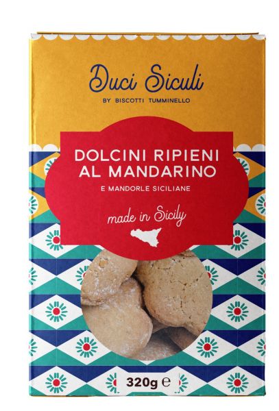 Tumminello Dolcini Ripieni al Mandarino, Galletas con mandarina