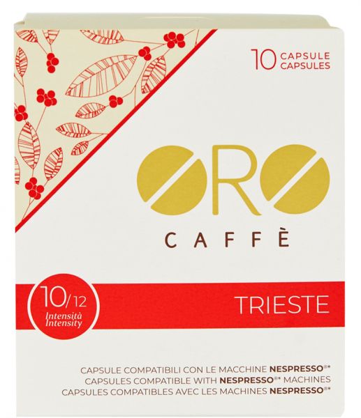 Oro Caffe Trieste Cápsulas compatibles con Nespresso®*