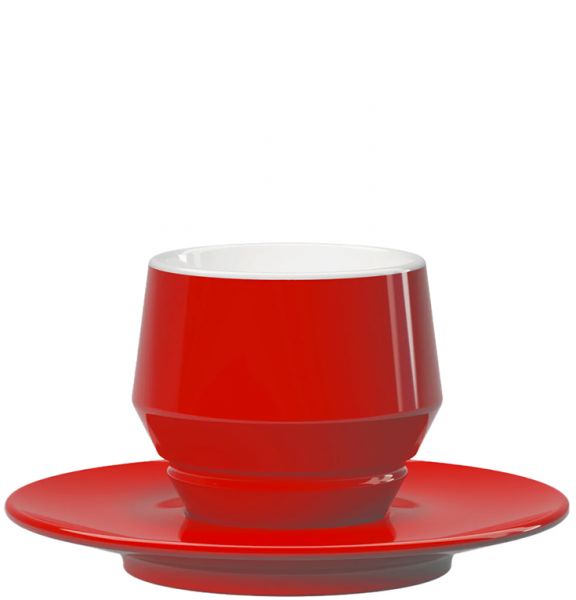 Maniko Taza de Capuchino - Roja