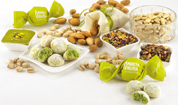 Amaretti, Amarettini von Virginia - Pistazie Amaretti-Pistazie