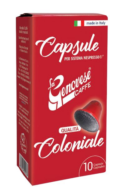 La Genovese Coloniale Nespresso®*-Cápsulas Compatibles