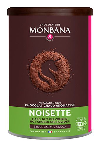 Haselnuss Trinkschokolade Monbana