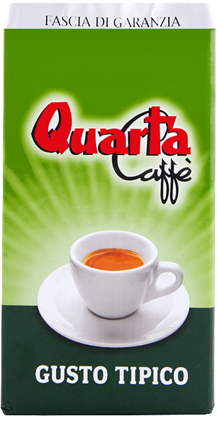Quarta Gusto Tipico gemahlener Espressokaffee