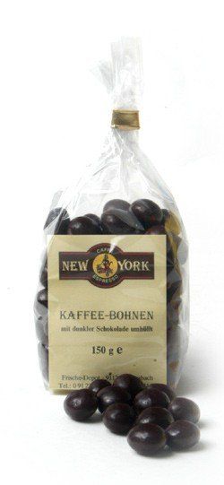 Caffé New York – Granos de Café en Chocolate Negro