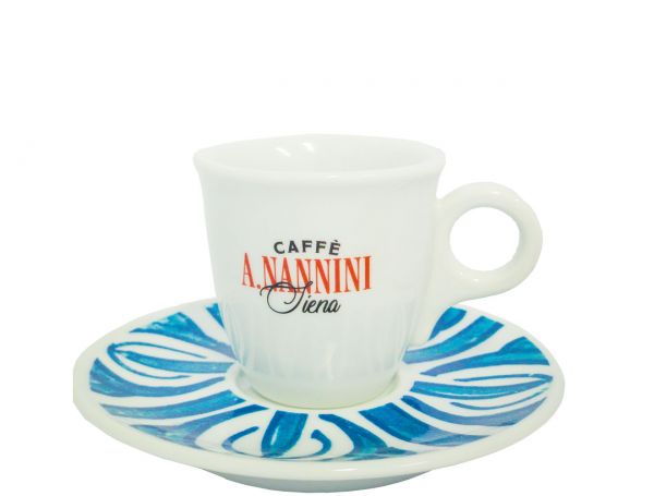 Nannini Taza para Espresso Azul