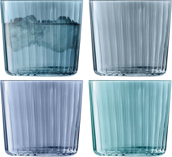 Set de 4 vasos Gems / Sapphire - LSA