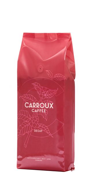 Carroux – Granos de Café Espresso Descafeinado