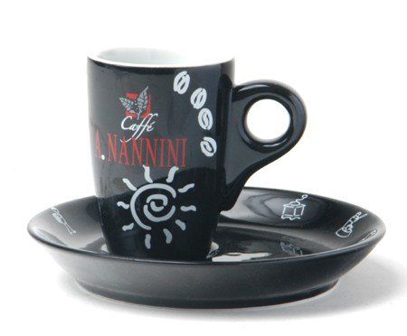 Nannini – Taza Negra para Café Espresso