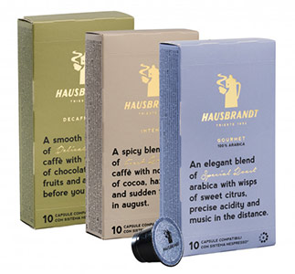 Hausbrandt Nespresso capsulas