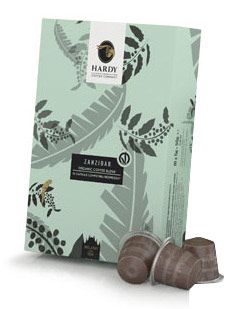 cápsulas de café espresso Zanzíbar